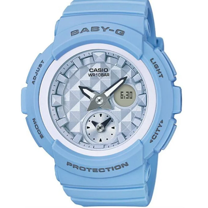 Женские противоударные Многофункциональные цифровые часы Casio Baby G с защитой от