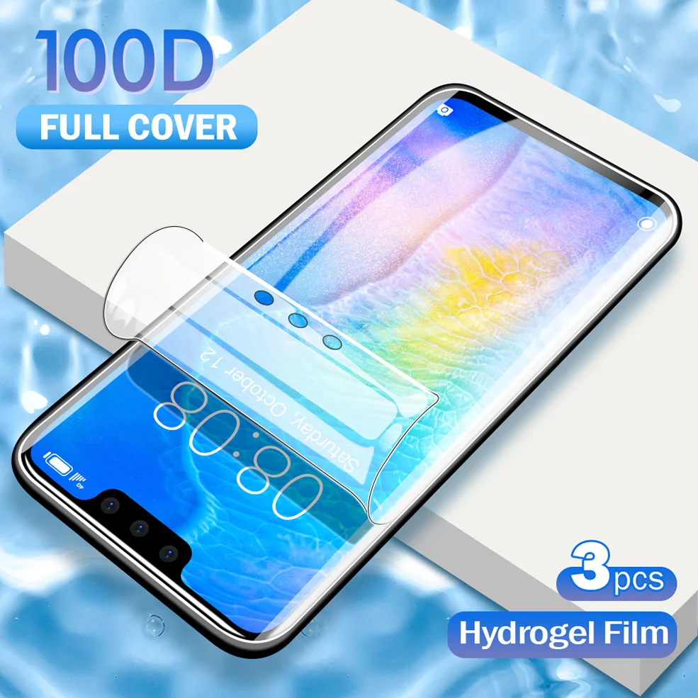 Гидрогелевая пленка для Huawei P20 P30 P40 Pro Lite Honor 8x 20i 20s v30 20 | Мобильные телефоны и