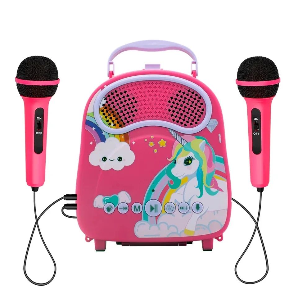 Kids Karaoke Speaker children speaker microphones | Электроника