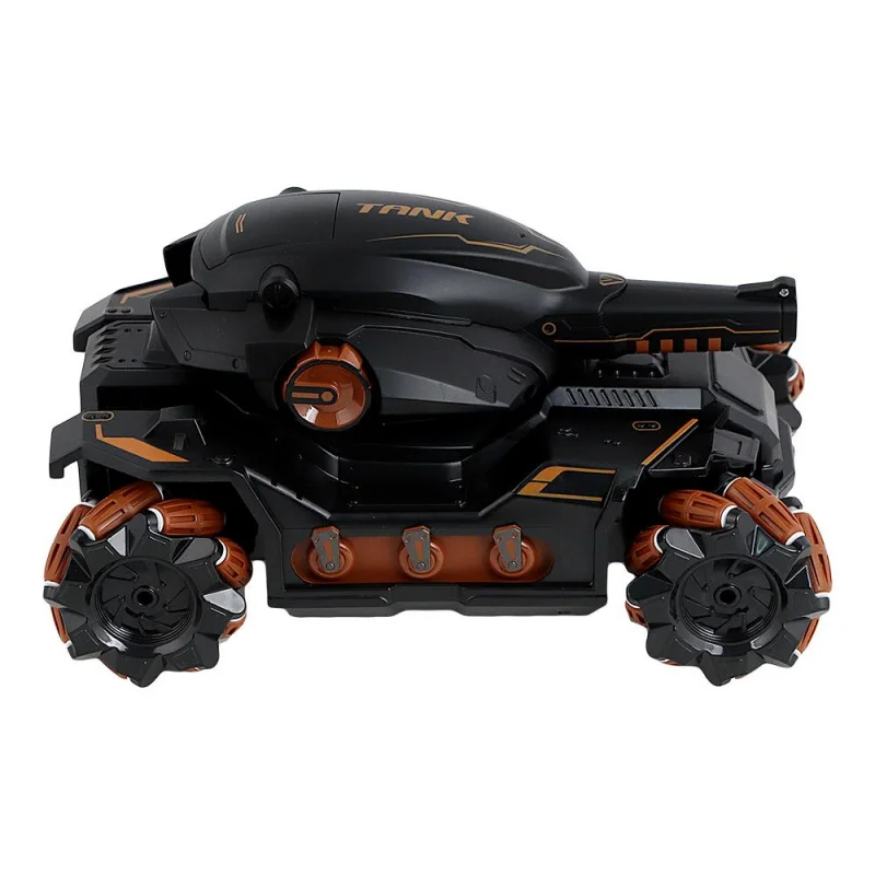 Радиоуправляемый танк BeBoy стреляет водными пулями 2 пульта свет+звук |