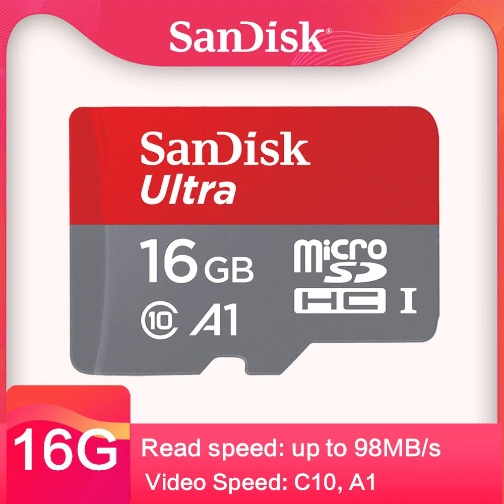 Sandisk карта памяти micro sd класс 10 16 ГБ 32 64 128 200 256 400 гб|32gb class|32gb class 10sandisk |
