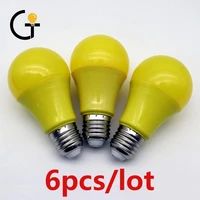 christmas special yellow bulb e27 lamp 8w 6000k for home decoration 220 240v 800lm
