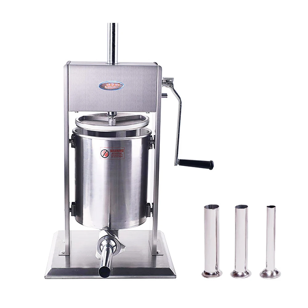 Колбасный шприц 10 кг вертикальный наполнитель для колбасы и сосисок Hakka | Дом сад