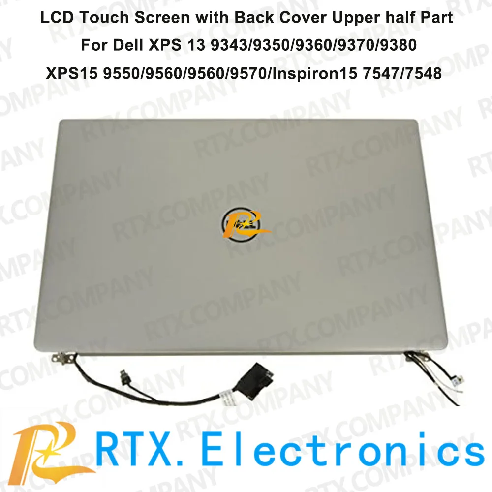 Светодиодный ЖК дисплей с сенсорным экраном и верхней крышкой FHD UHD для Dell XPS 12 13 15