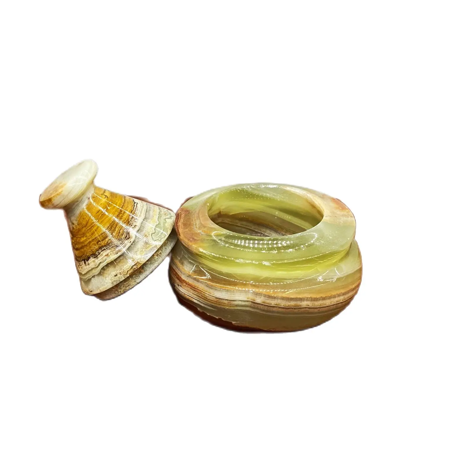 Totally handmade natural stone Lovely Ceramic Jewelry Box Container cover Wedding Ring Box for Earrings Necklace Bracelet Gift