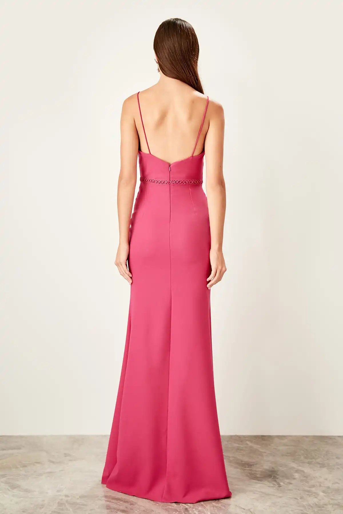 Trendyol вечернее платье с бантом TPRSS19BB0363|Вечерние платья| |