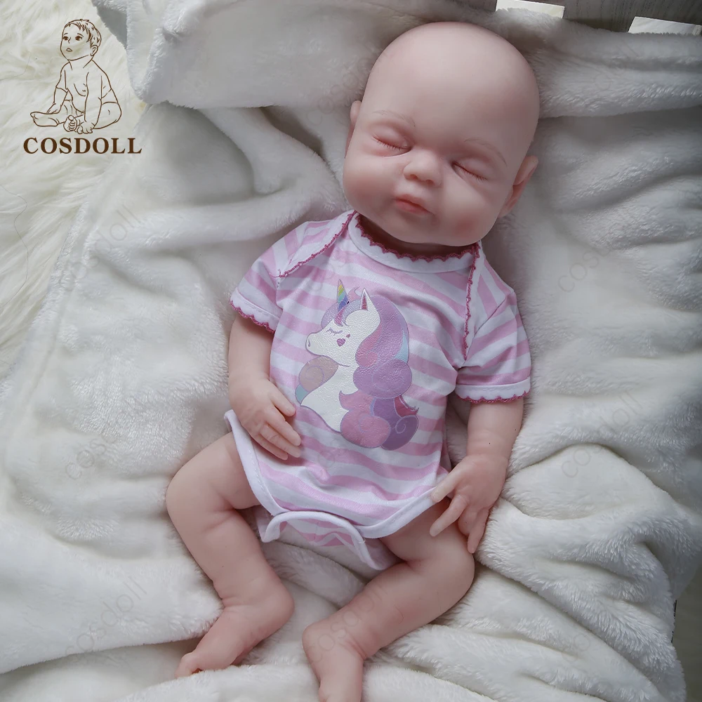 Mu&ntilde;eca Reborn realista de silicona para ni&ntilde;os, juguete de beb&eacute; de 39cm y 1,75 kg, 100%, regalo para chico, #017-3
