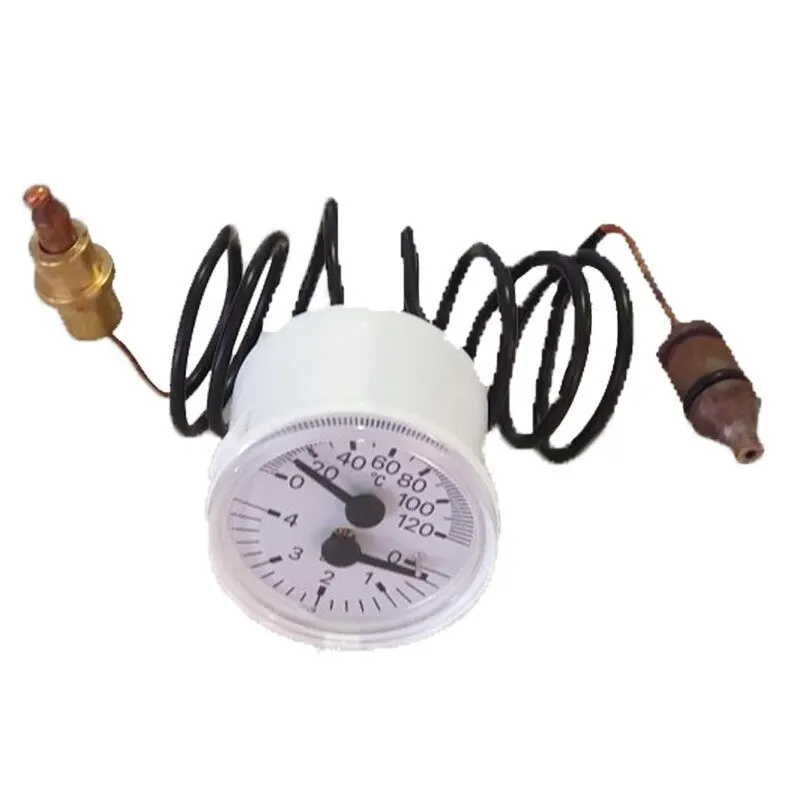

Boiler Pressure Gauge (Manometer / Thermometer) Replacement - Compatible with Viessmann Vitopend 100 WH1B - (7825530)