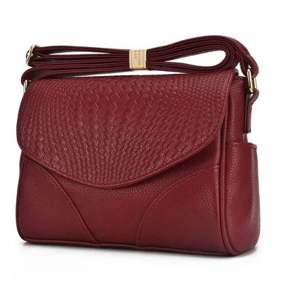 

New large capacity Handbag 2 in 1 Fashion Brand Messenger Bags for Women Cowhide Cross body Bag Lady Small Purse Handbag Totes