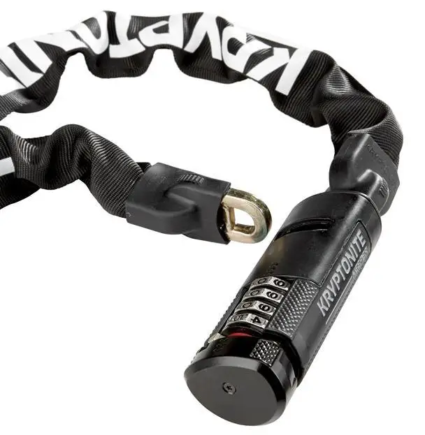 Замок Велосипедный Kryptonite 2021 Keeper 717 Integrated Chain (7Mm X 170Cm) | Спорт и развлечения