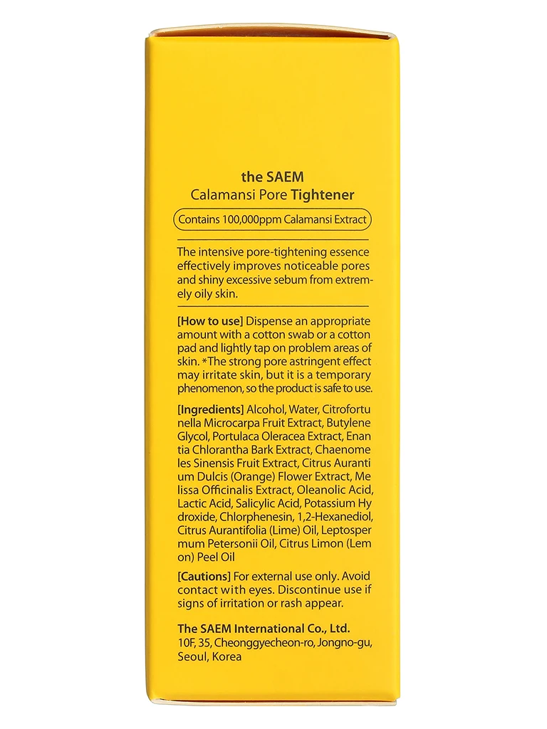 The Saem Calamansi Эссенция Pore Tightener 40мл|Эмульсия| |