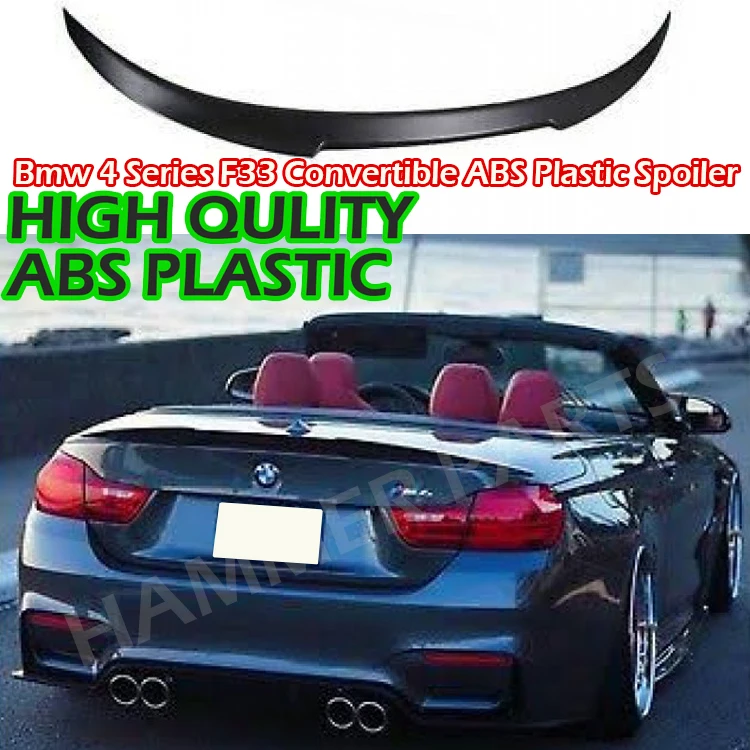 

Спойлер багажника для BMW 4-Series F33 F83 Convertible M4 (ABS пластик)
