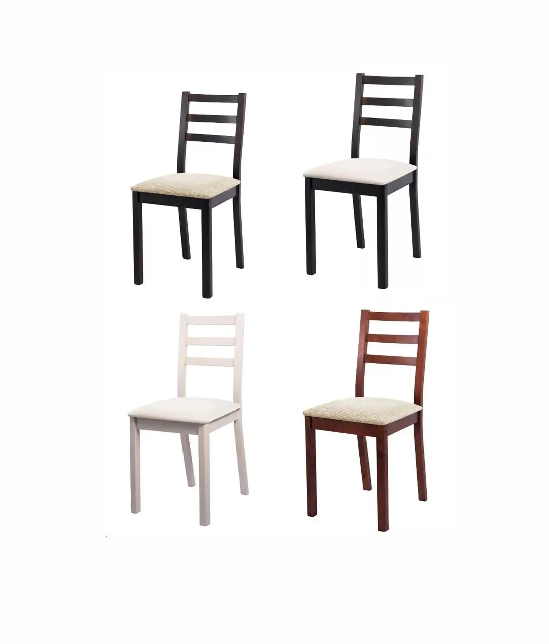 Дизайнерские стулья Комплект обеденных стульев С39М3 Венге аполло беж для кухни 2