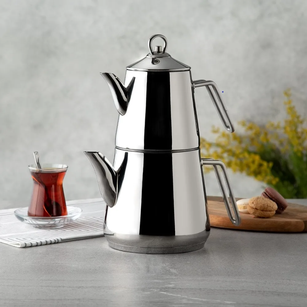 

EVEREST Stainless Steel Luxury Stylish Elegant Design Teapot