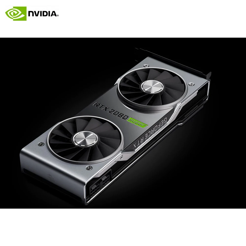 Graphics Cards Nvidia GEFORCE RTX 2080 SUPER Computer Office Computers Components card videocard adaptersdisplay video cardboard accelerator game
