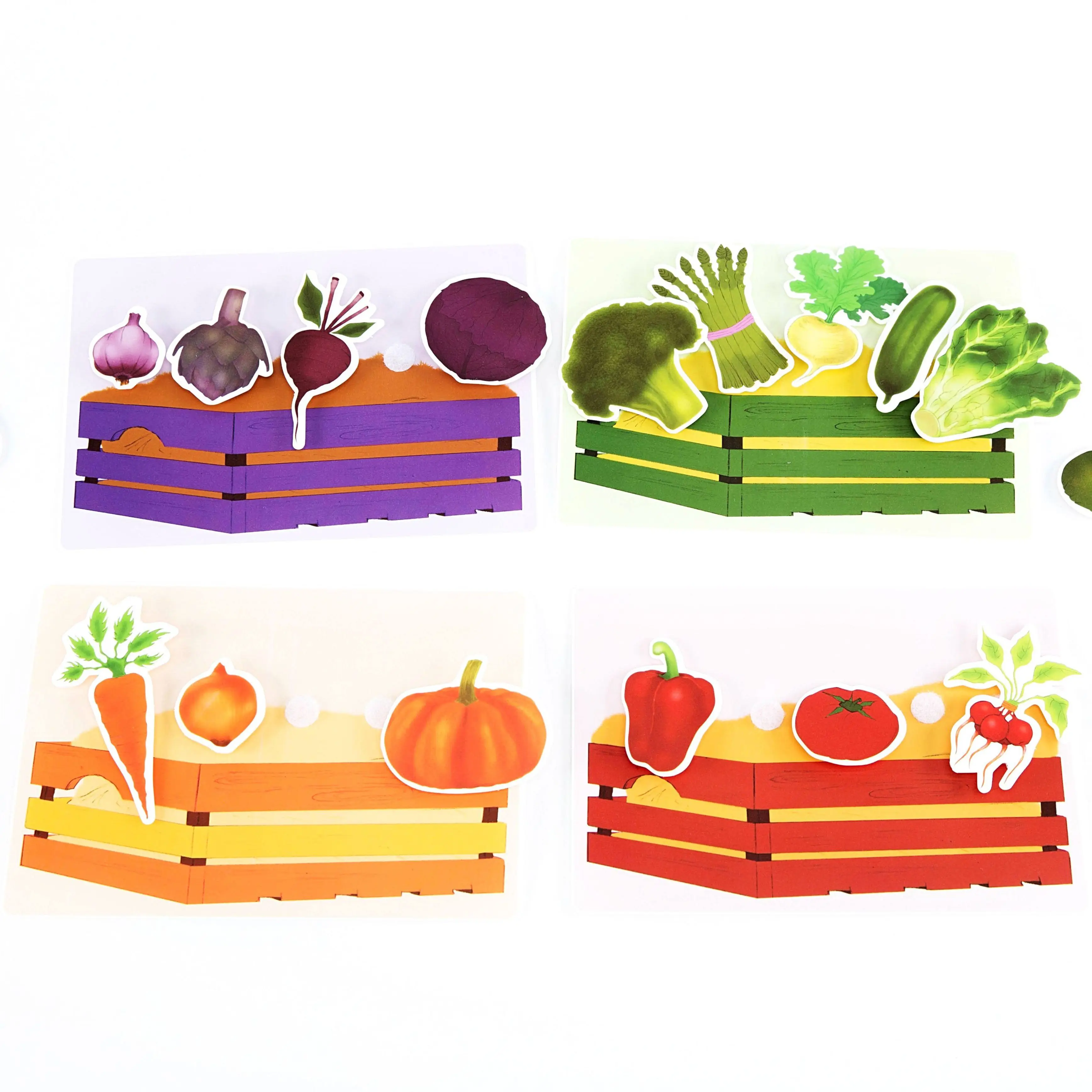Smart Velcro vegetable kids game from 1 years picnmix Pic'n'Mix | Игрушки и хобби