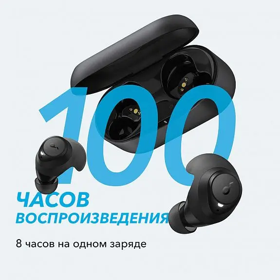 Headphone wireless Anker soundcore life Dot 2 - Black headphone headset | Электроника