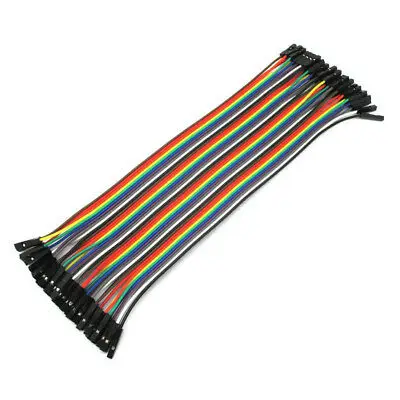 40x провода 40 см Женская Перемычка dupont 2 54 arduino Прототип Arduino |
