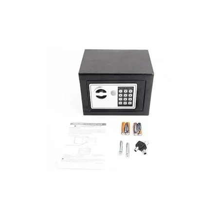 Сейф маленькая Бытовая мини стальная Пароль/ключ коробка безопасности наличные