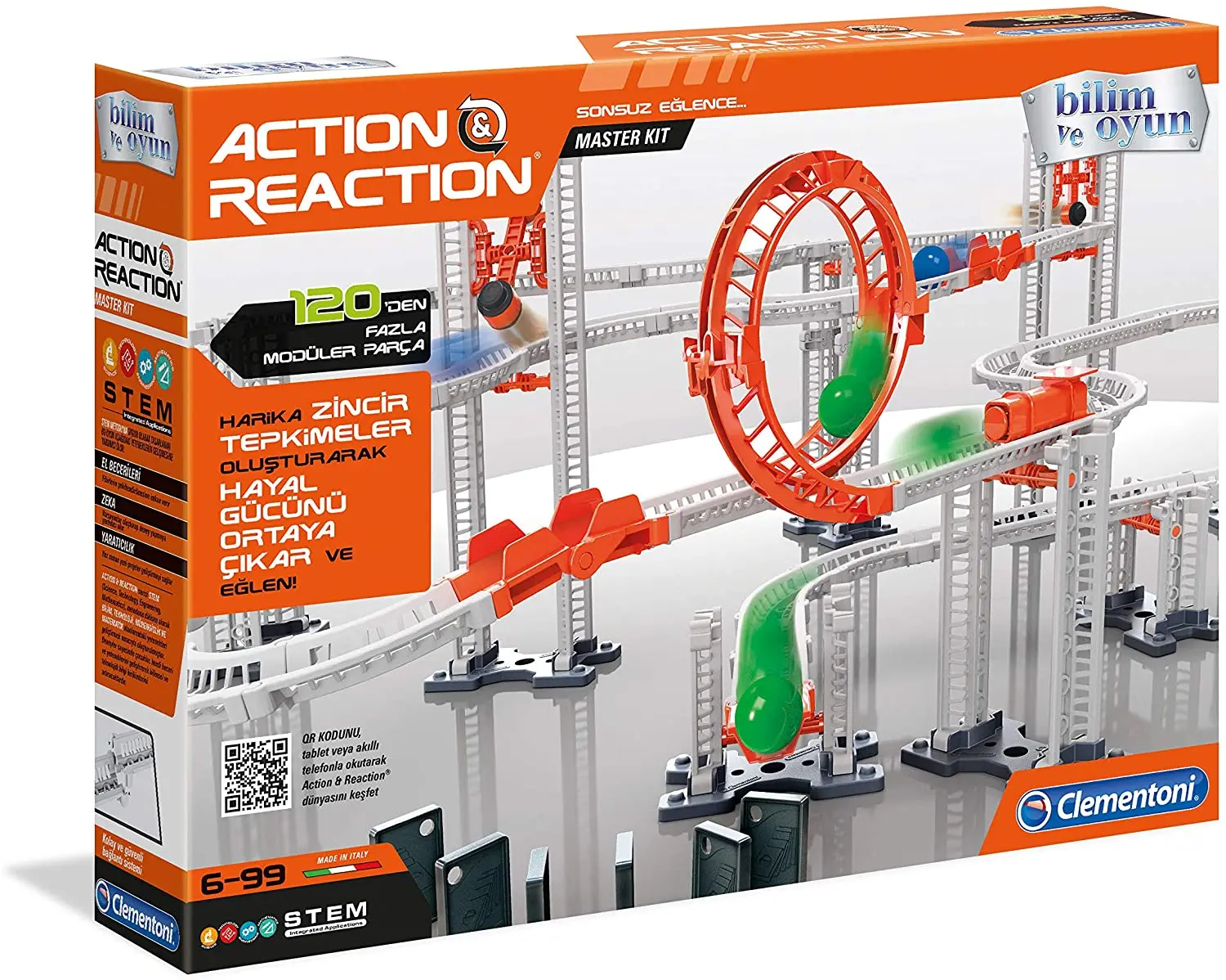 

Clementoni 64443 Aksiyon ve реакsiyon 120 Parça