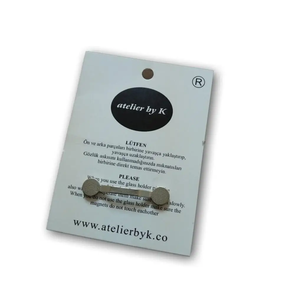 

Stainless Steel Magnetic Eyeglasses Holder
