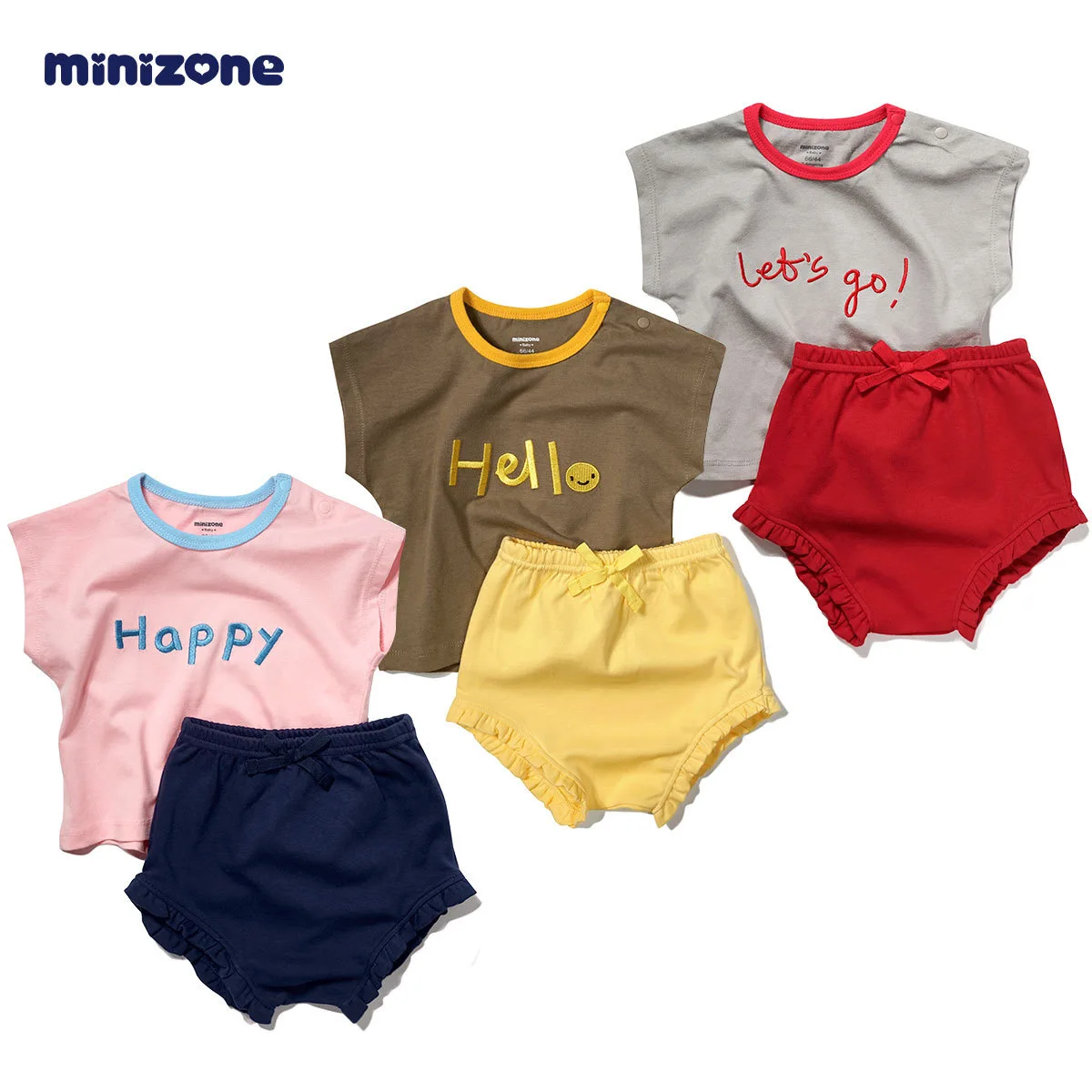 

Детский комплект minizone, футболка и шорты