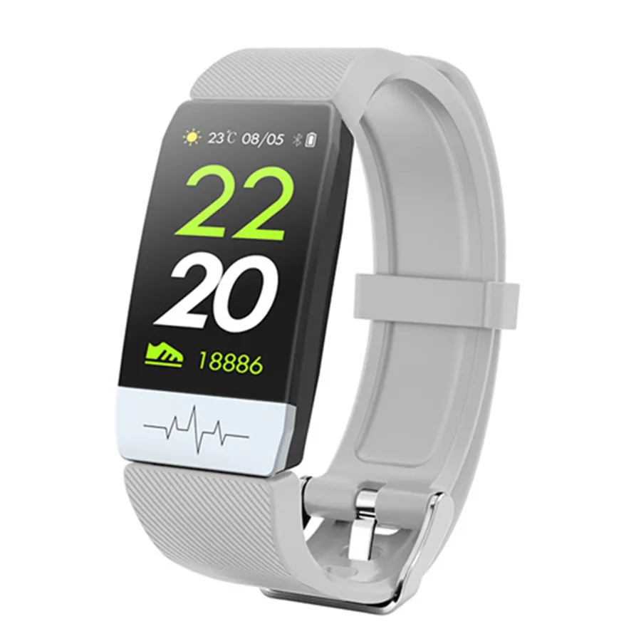 Accalia Q1S smart wirstband ECG PPG монитор сердечного ритма кровяное давление трекер Спорт измерительное оборудование android ios
