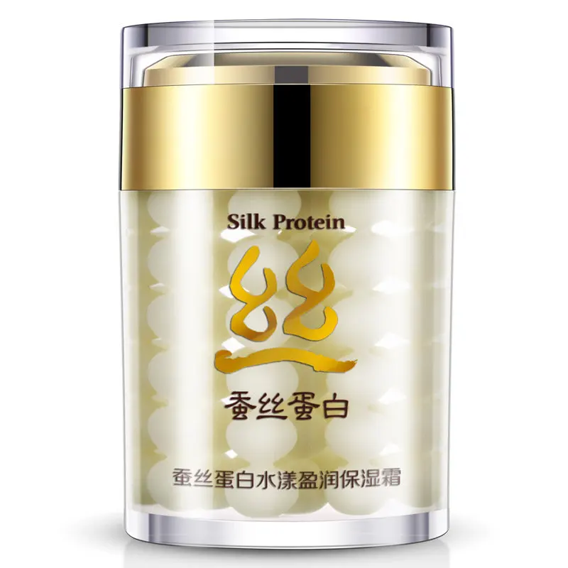 Увлажняющий крем для лица с шелком Silk Protein BIOAQUA |