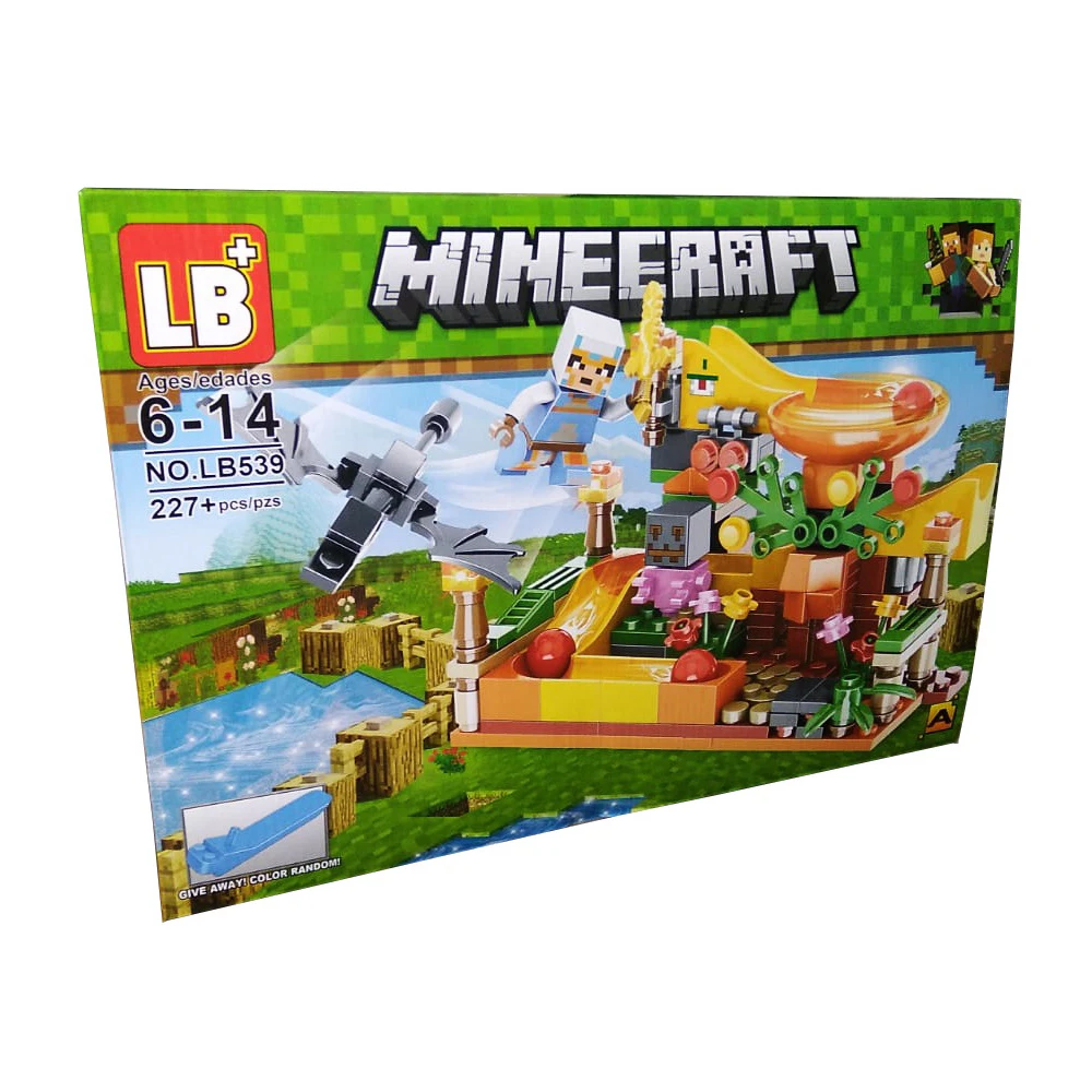 Конструктор Minecraft My World Игрушки для детей Майнкрафт совместим с Лего. Развивающие