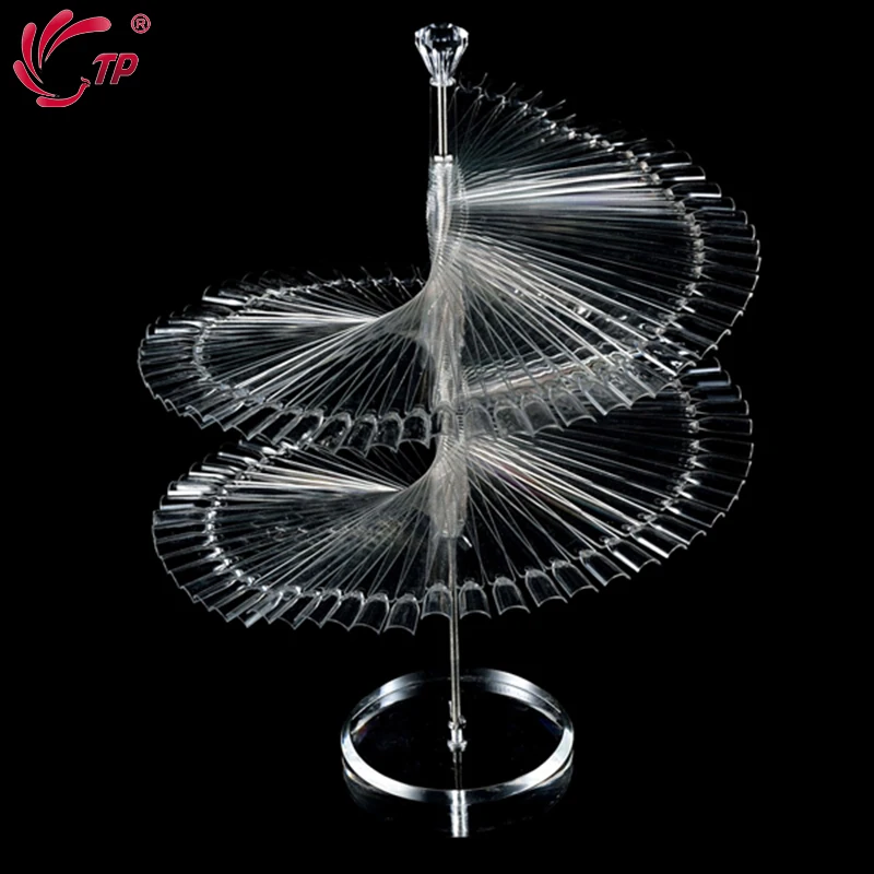 TP 120 палка/набор Веерная ложная стойка для дизайна ногтей подставка кончиков