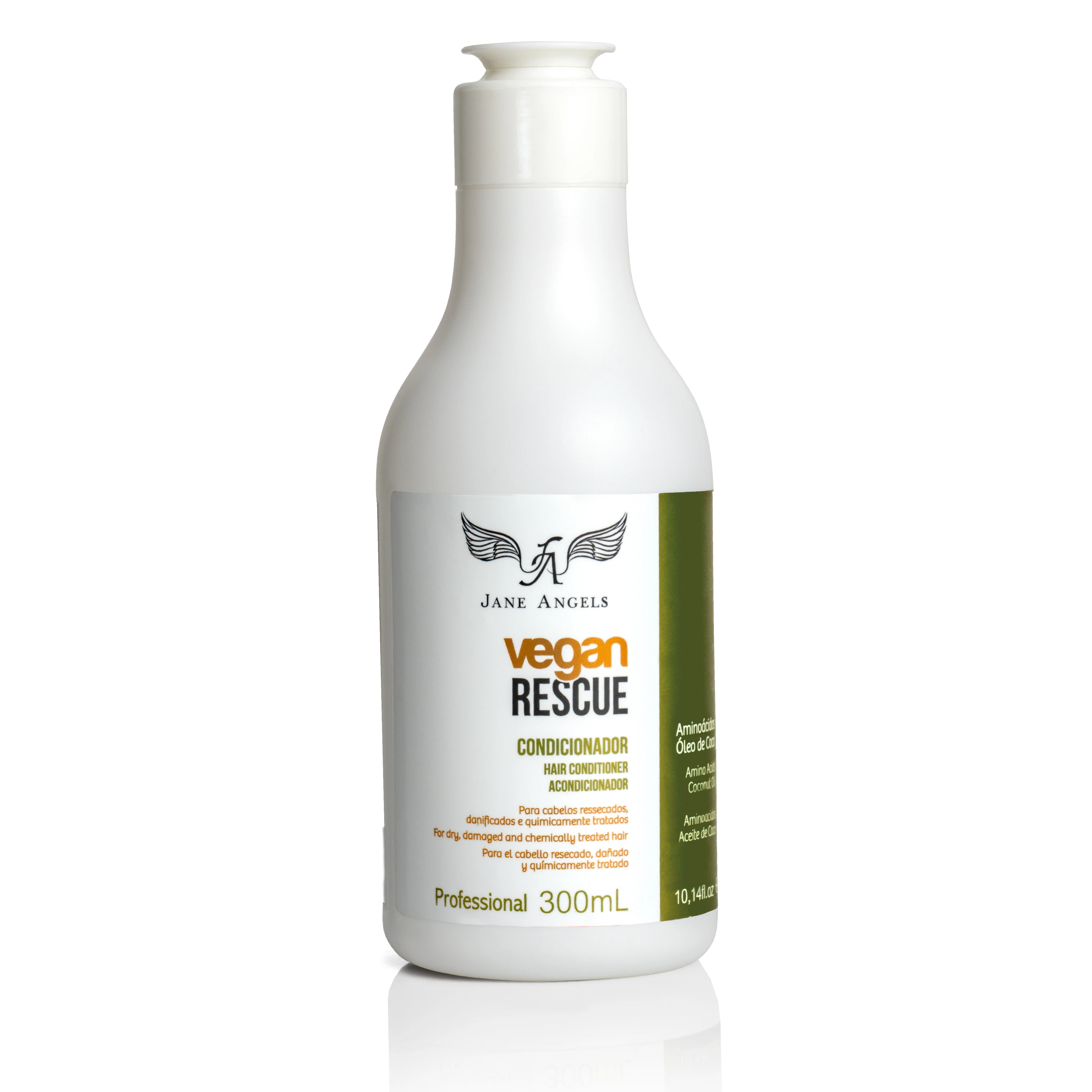 

Condicionador Vegano Profissional for Reconstrução the Fios Para Todos the Tipos de Cabelos (Vegan Rescue) Jane Angels