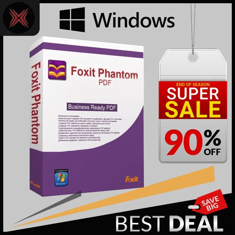 

Foxit PhantomPDF Business license for life