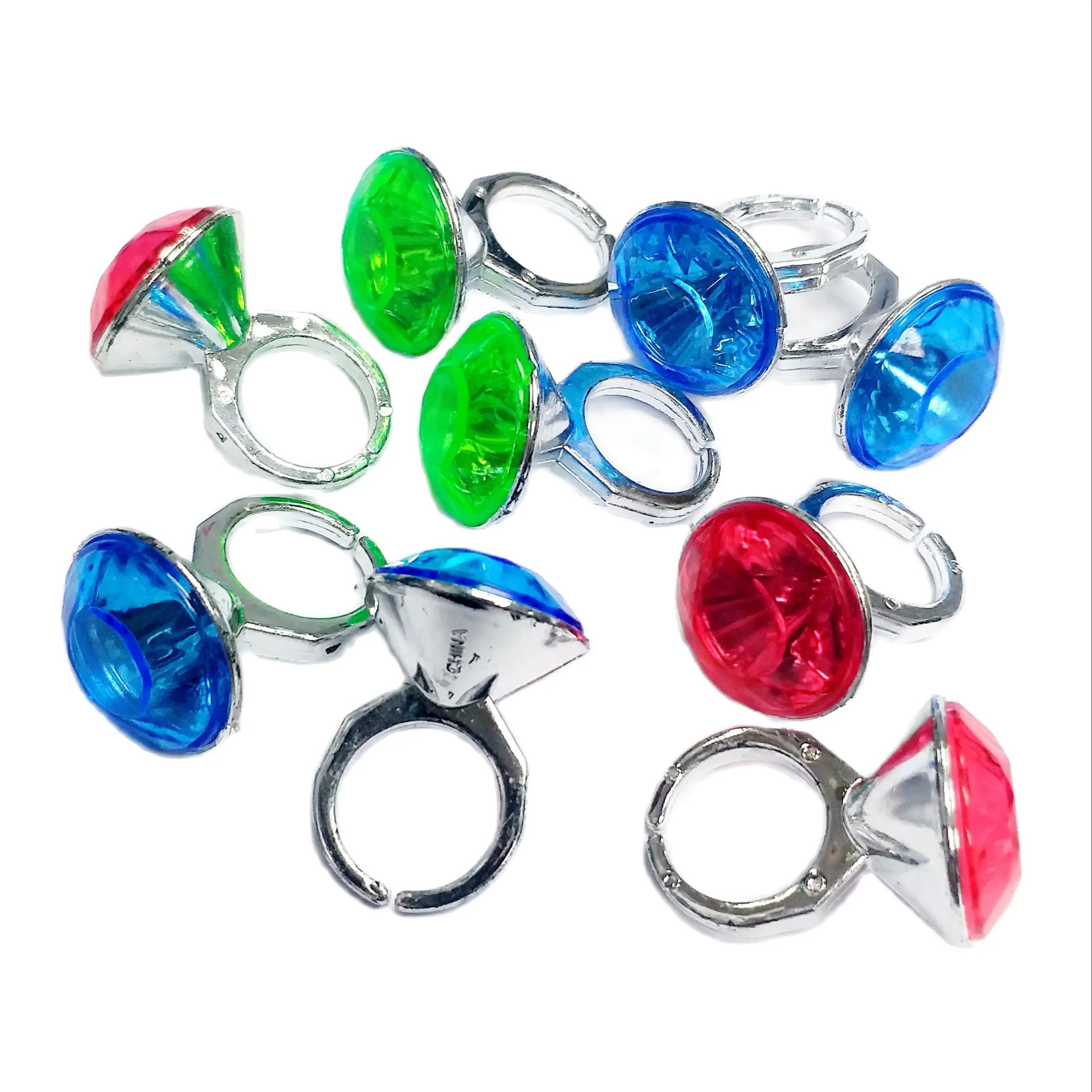 PANTIDE 5X детские алмазные драгоценные камни драгоценности серебряный круглый