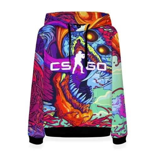 Женская толстовка 3D CS GO | одежда