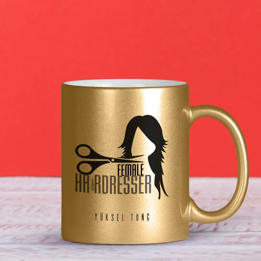 

Персонализированная Профессиональная женская позолоченная чашка-2