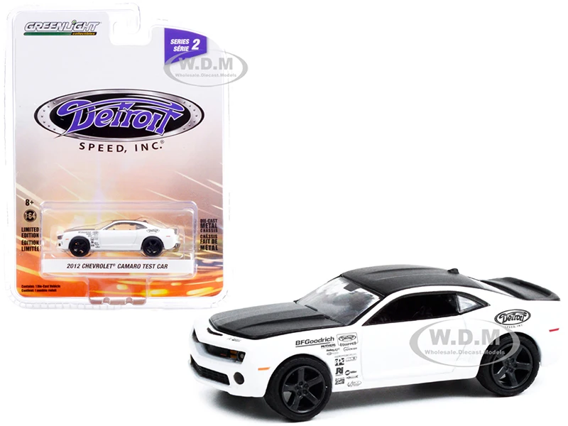 

Greenlight 1:64 Detroit Speed, Inc. Series 2 2012 Chevrolet Camaro Test Car 'White Monster'