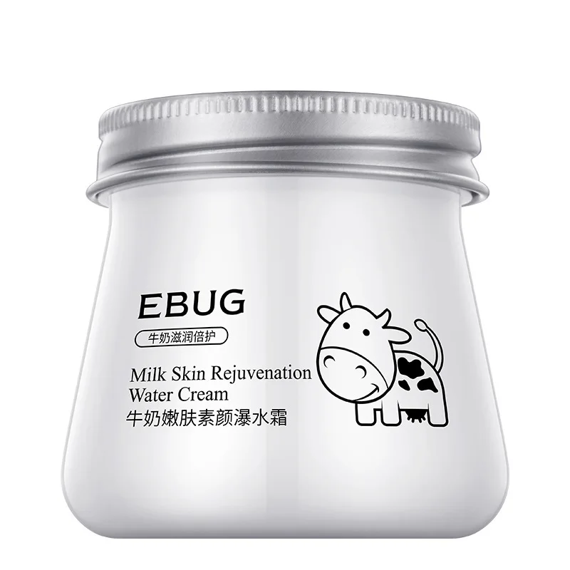Увлажняющий крем для лица Ebug Milk Water Cream 80гр Крем-сияние всех типов кожи с козьим