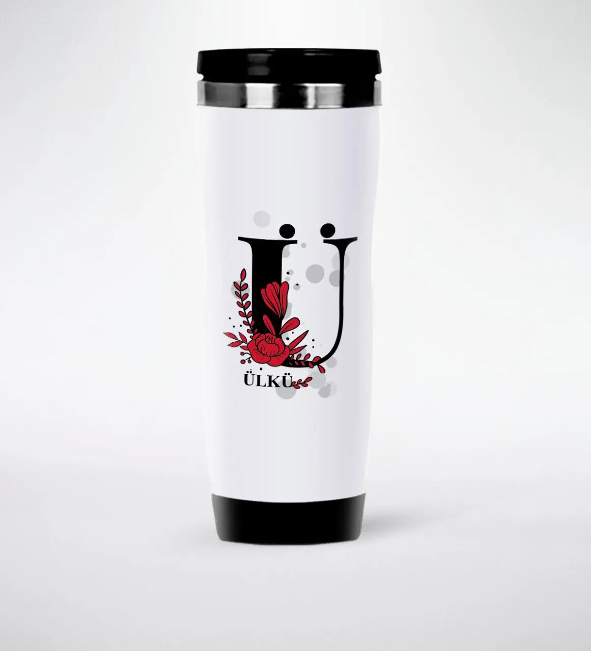 Персонализированный Чехол с головкой и стальной термос | Дом сад