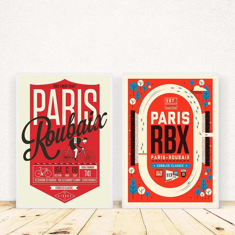 Винтажный постер для горного велосипеда в стиле ретро настенный художественный