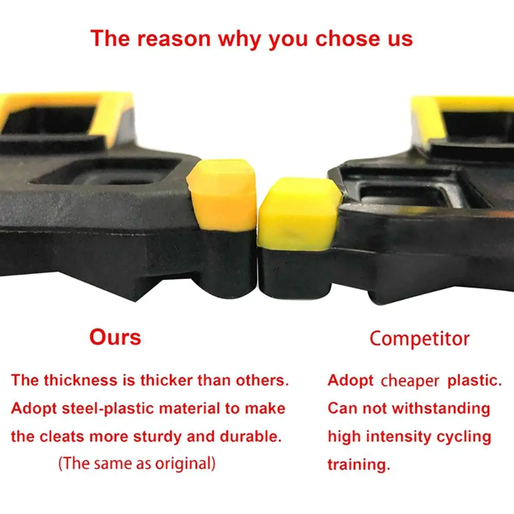 1 пара Универсальный дорожный велосипедные клипсы 6 градусов поплавок