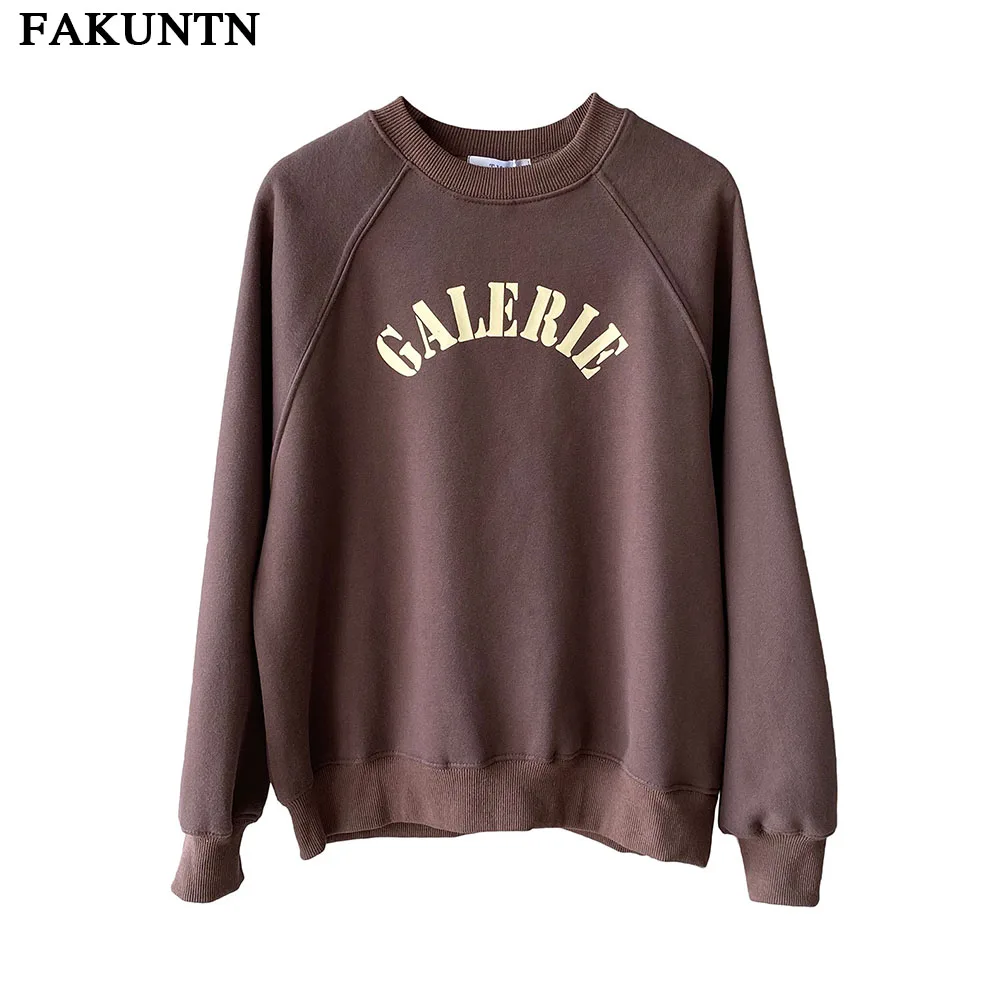 

Женский свитшот, новая одежда на осень и зиму, Женский Теплый Белый свитшот с длинным рукавом, женские пуловеры