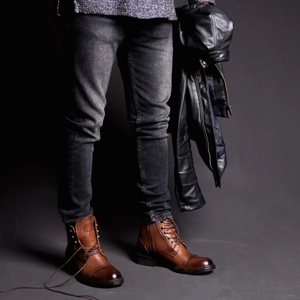 Sail Lakers/мужские ботинки из натуральной кожи Зимние повседневные на