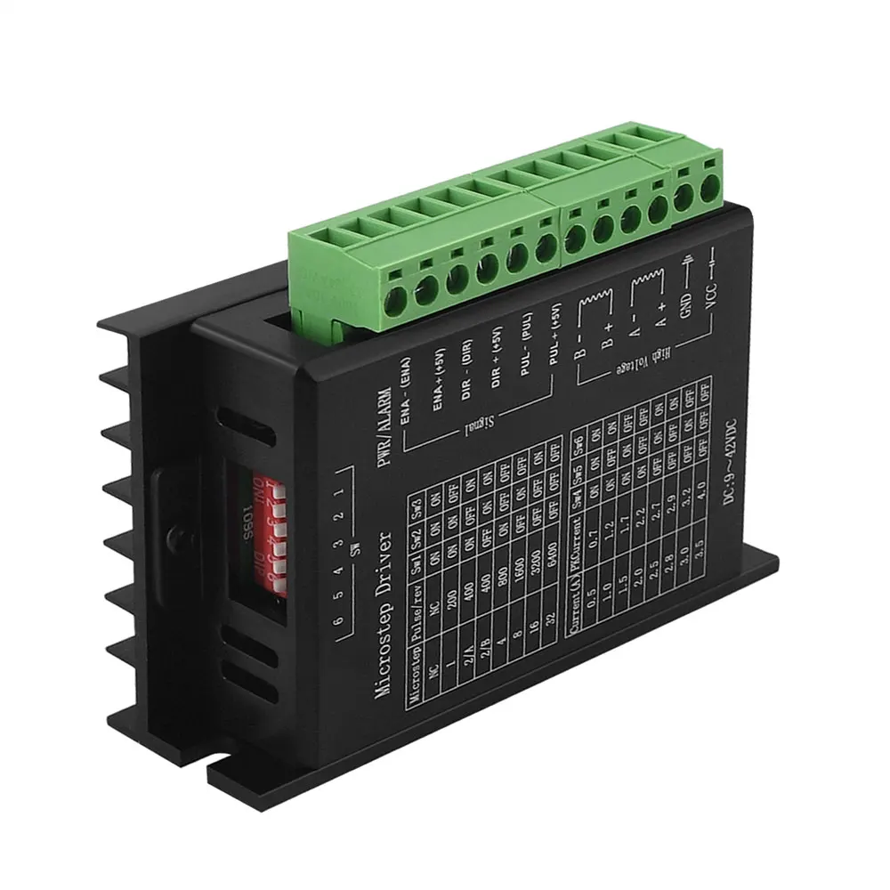 Шаговый двигатель 42 57 86 TB6600 обновленная версия двигателя 4A 9 ~ 40 в TTL 32 микрошаговый