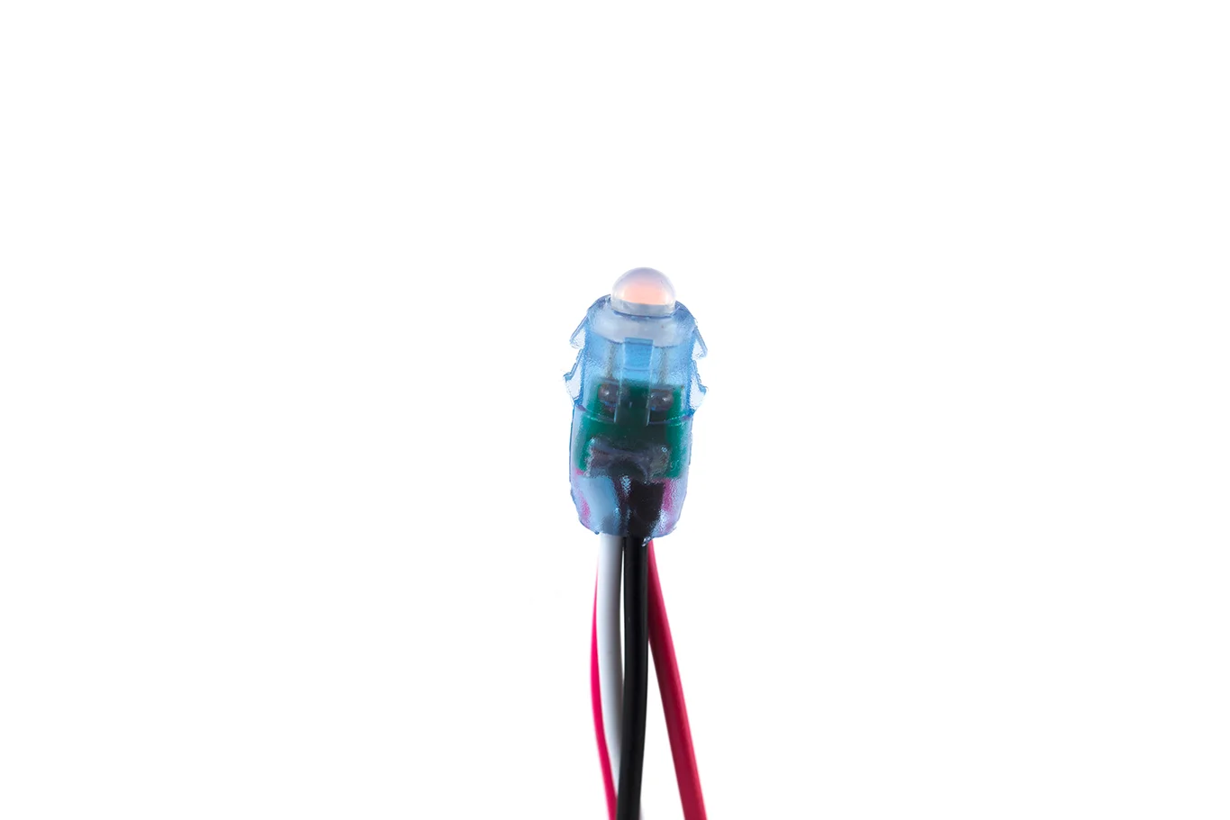 Светодиодный пиксель PS-9-12 DIP 1 LED 12 В 0.2 Вт IP65 красный 50 шт. | - Цена: 300