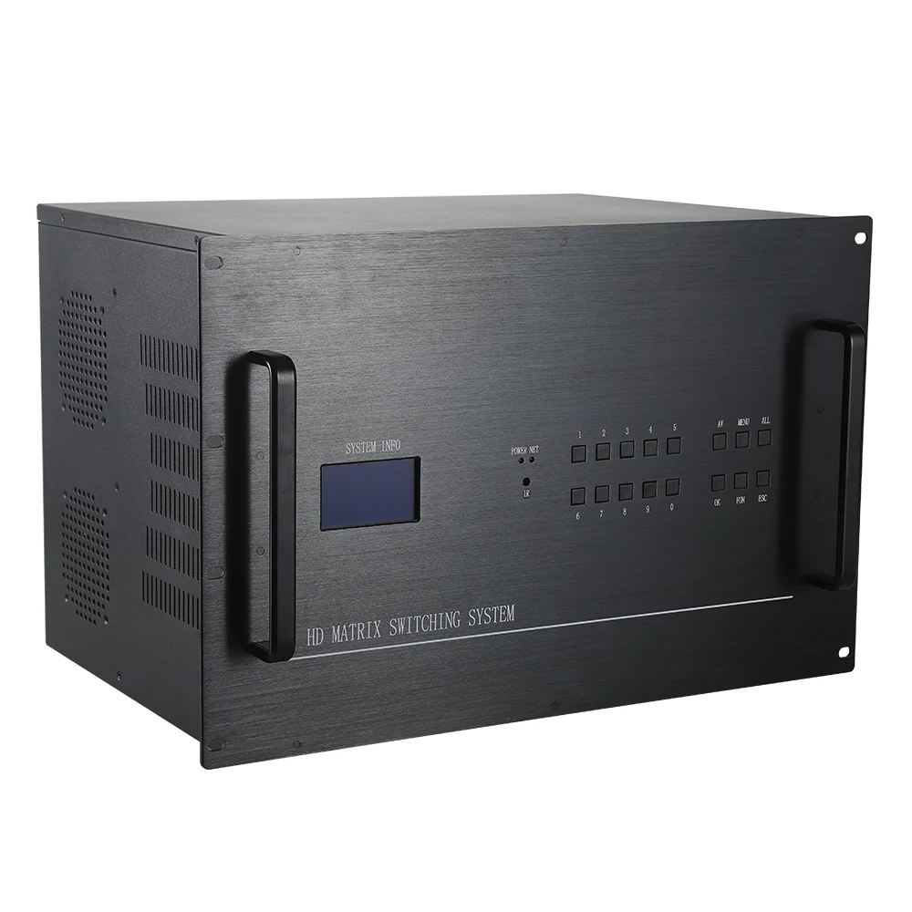 Folaida 4K x 2K 24X24 HDMI матричный коммутатор Подключаемая карта HDMI/DVI 1080P видео RS232 ИК