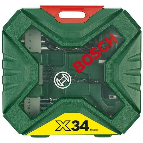 

Original Bosch X Line Series 34-Piece Drilling and Screwdriver Set With Special Bag