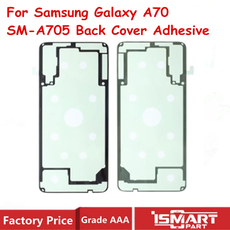 Абсолютно Новый для Samsung Galaxy A70 SM A705F Задняя стеклянная крышка клейкая лента