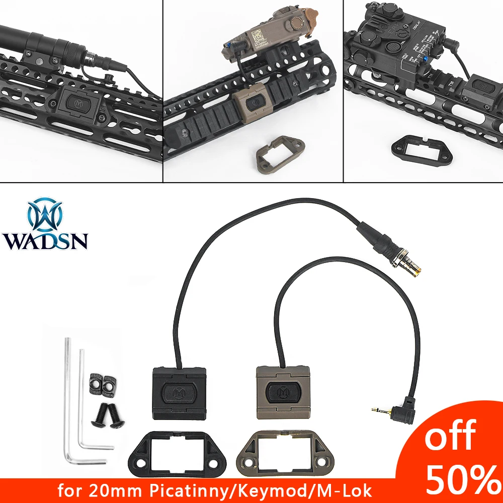 Водонепроницаемый тактический дистанционный двойной переключатель Airsoft DBAL A2