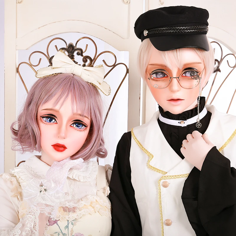 

(HD02) hidolls ×dms полимерная полуголовая женское/мужское лицо косплей Кигуруми кросс-платье японская ролевая Лолита BJD маска
