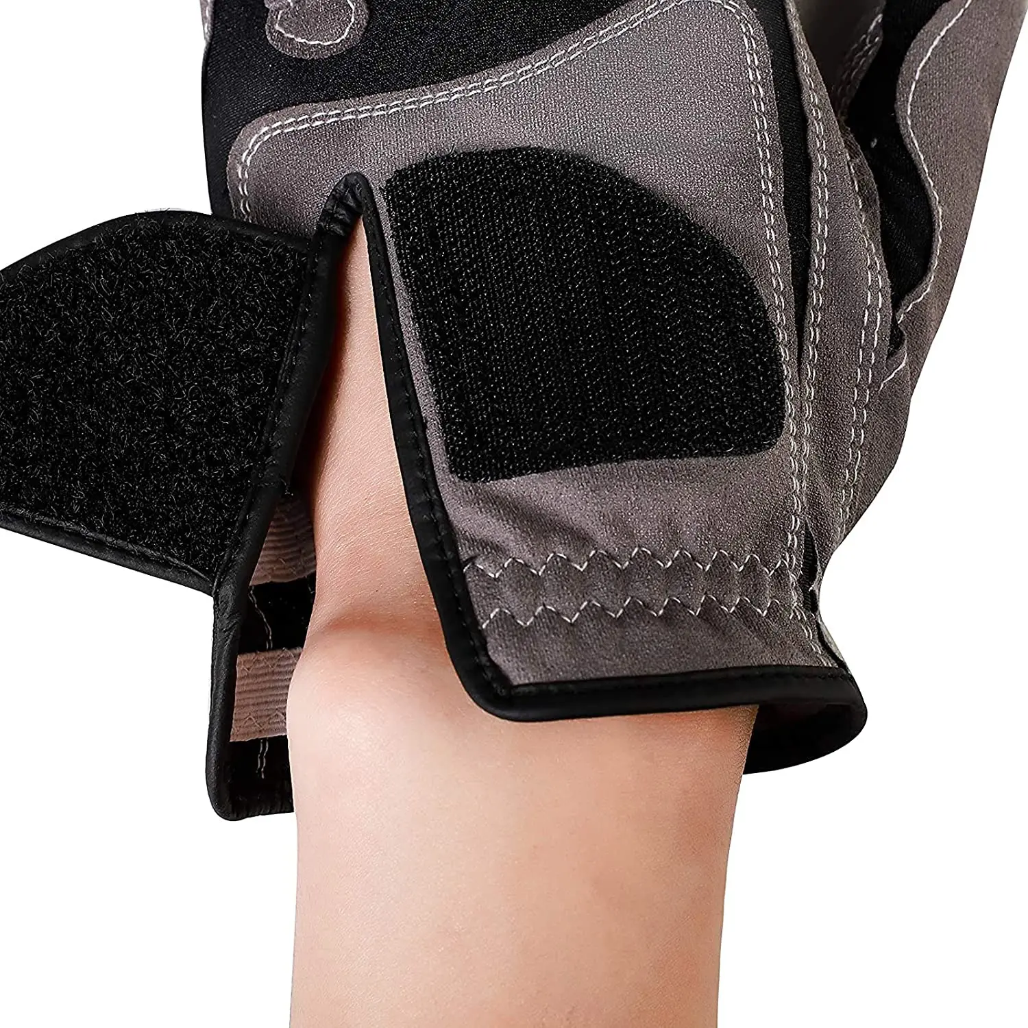 10 Pcs YAMATO Mens Golf Gloves Premium Microfiber Soft Breathable Left Hand Glove for Golfing